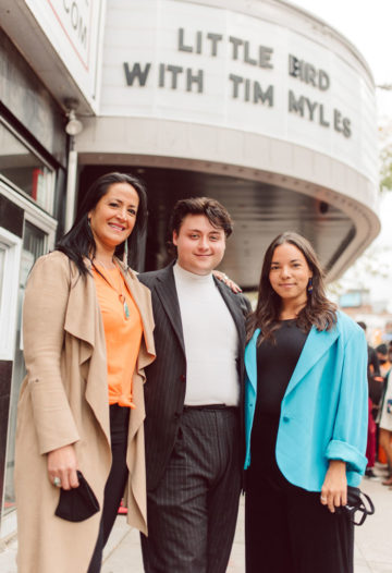 The cast of Little Bird: Cheri Maracle, Tim Myles and Lisa Nadon. 