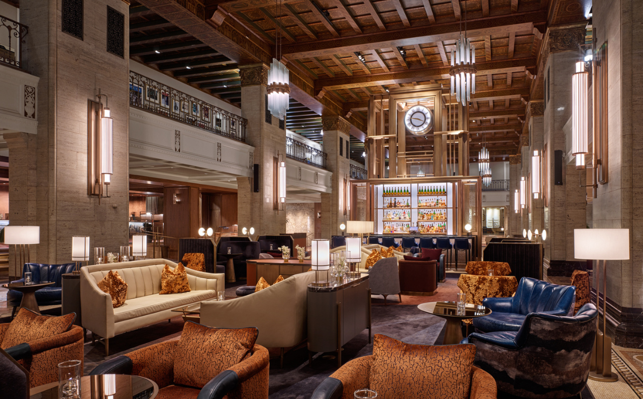 Interior image of Royal York Hotel in Toronto, Ontario, Canada. The TIFF Tribute Awards for this year's festival will be held there. 