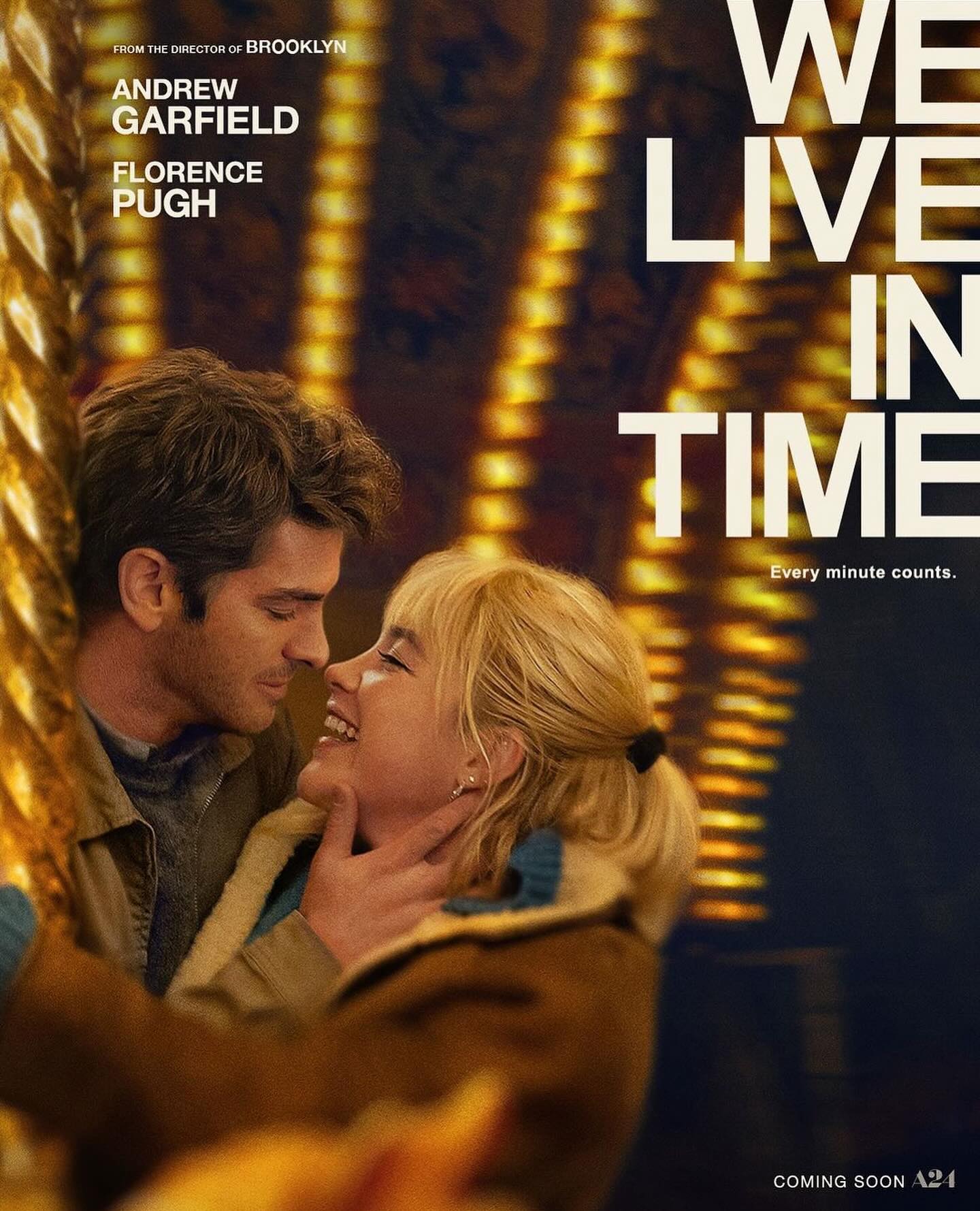 We Live in Time movie poster.