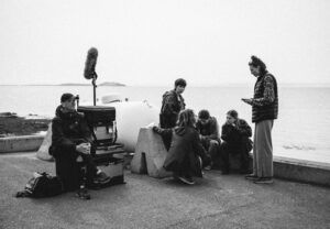 Adelaide Schoofs on set of Fanny 