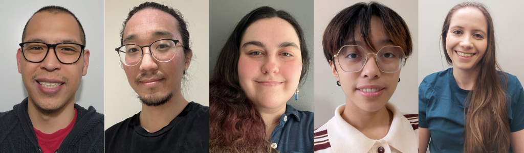 Sun Seal Studios is (L-R): Richard Cuartero, Ivan Lee, Megan MacKinnon, Alexa Cuvin and Estelle Schoeman.